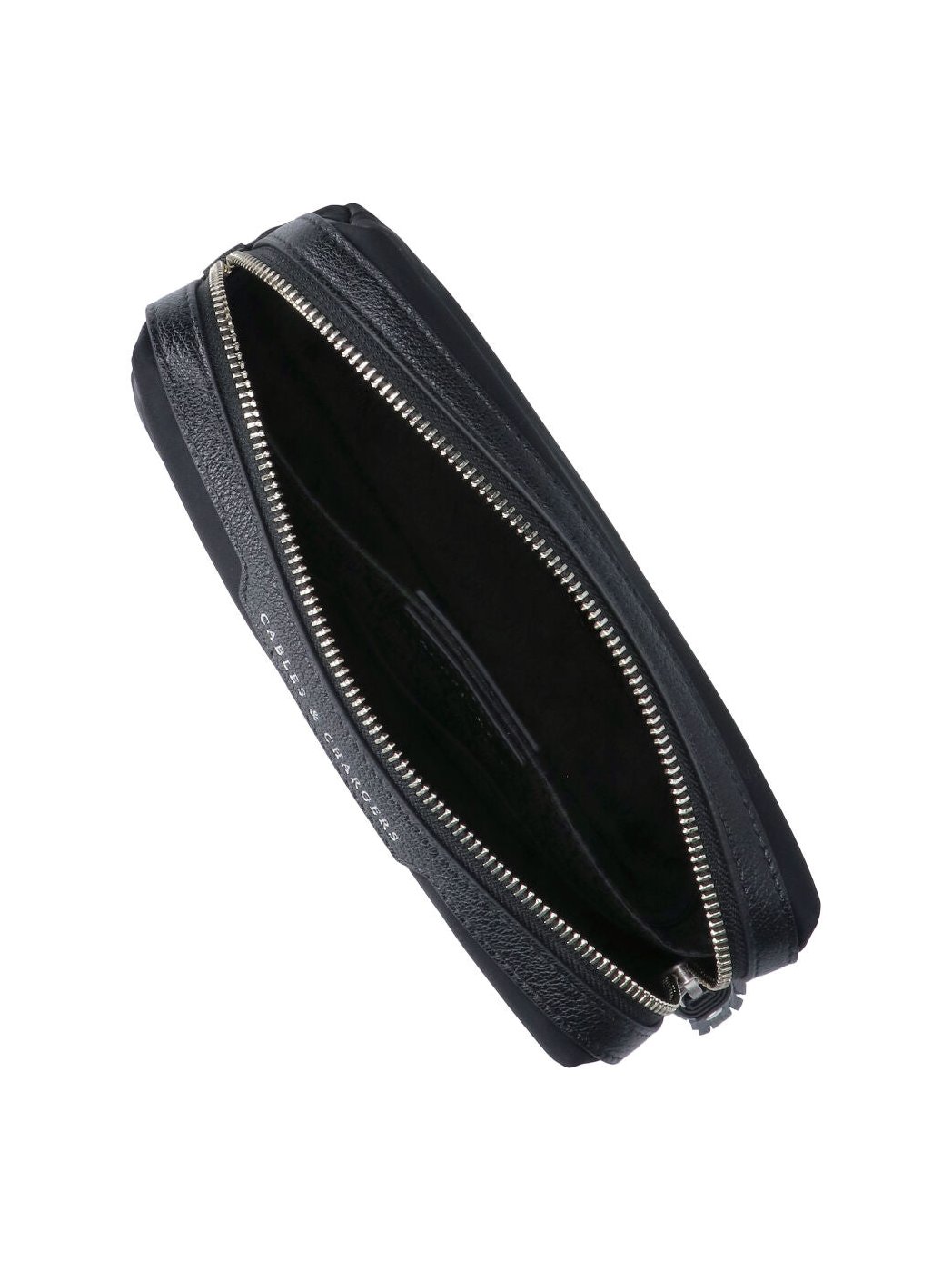 Anya Hindmarch Recycled Nylon Clutch — Black, view 4