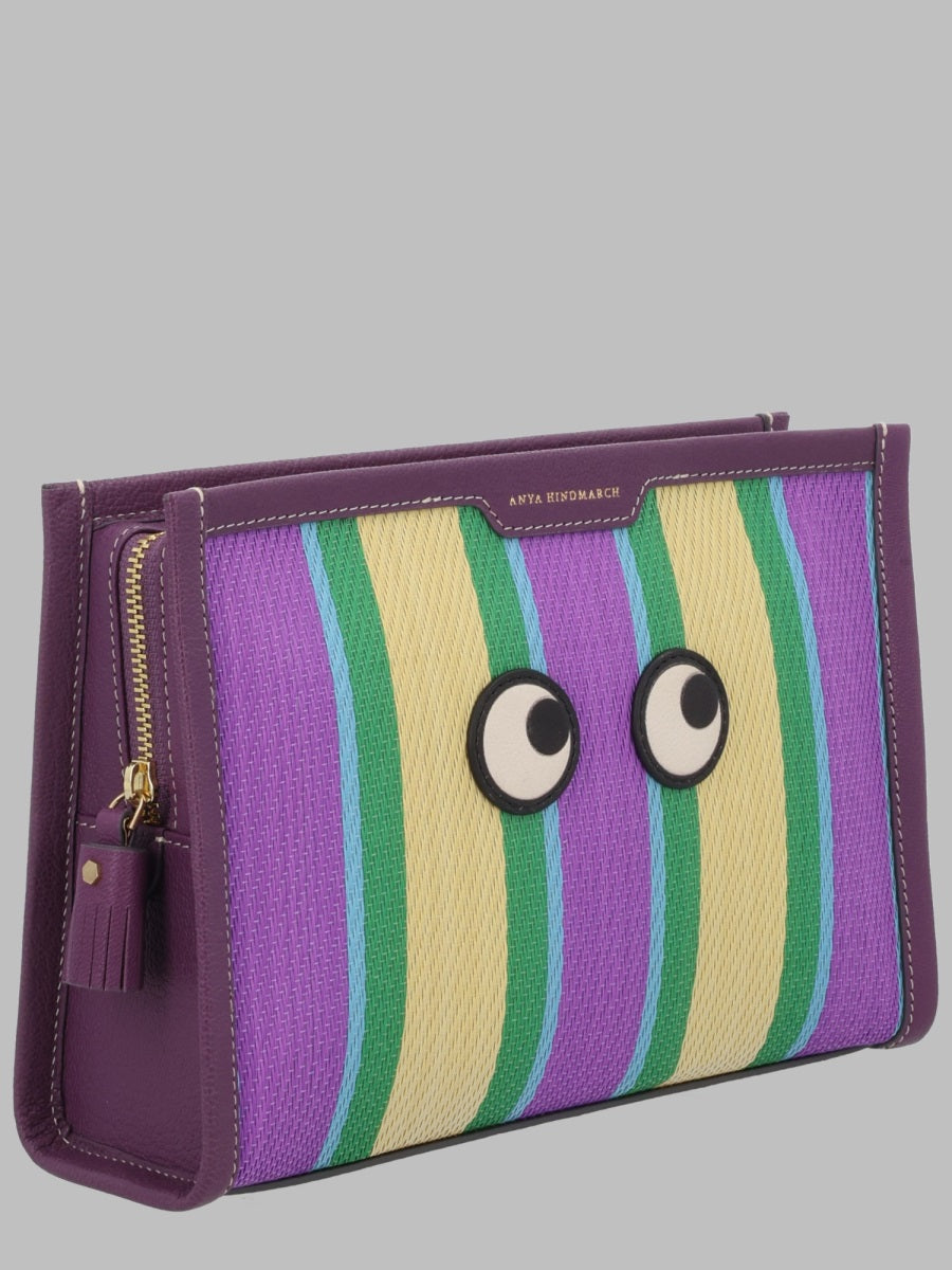 Anya Hindmarch Recycled Mesh Clutch — Multicolor, view 2