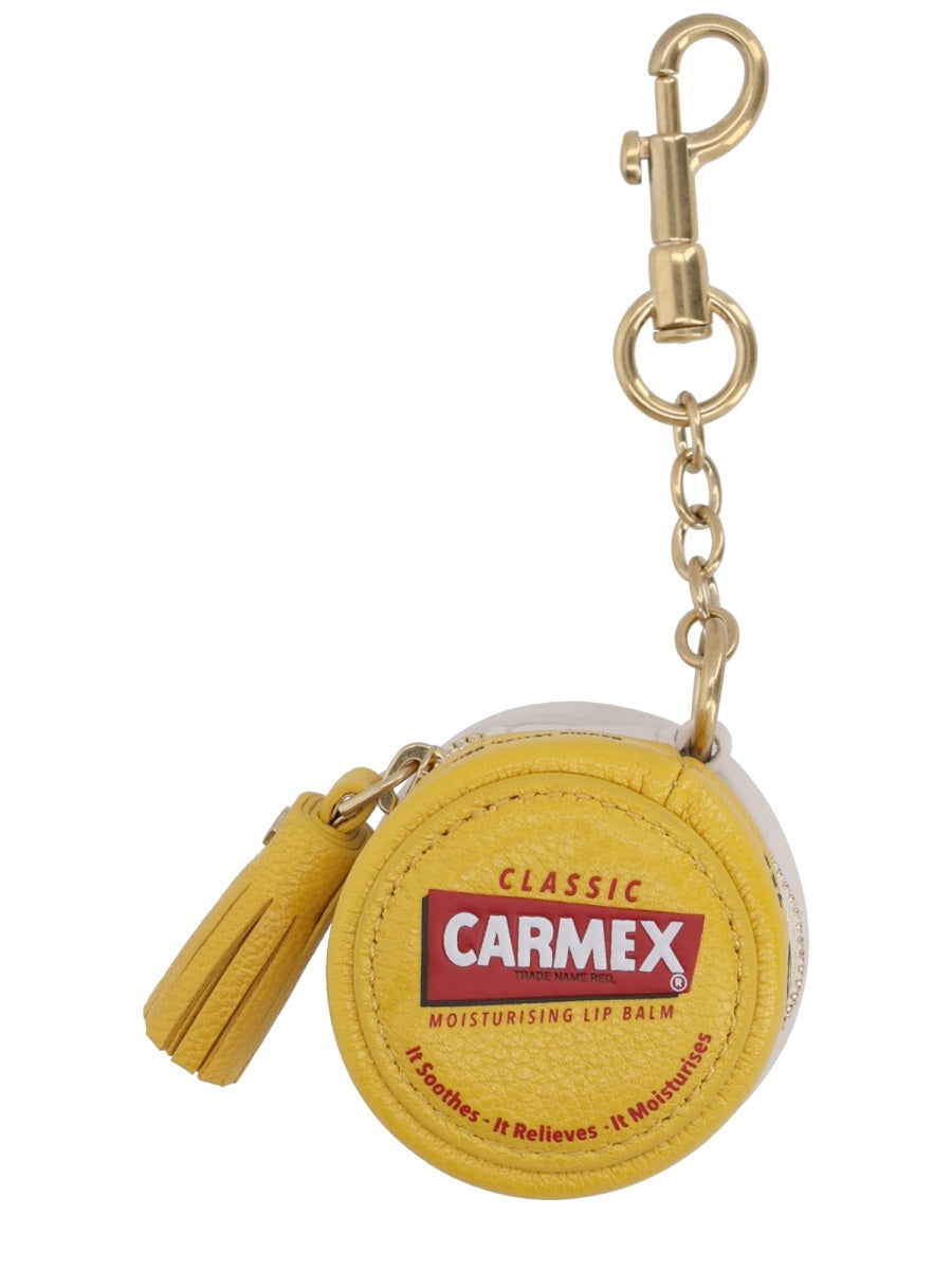 Anya Hindmarch Carmex Coin Purse — Yellow by Anya Hindmarch