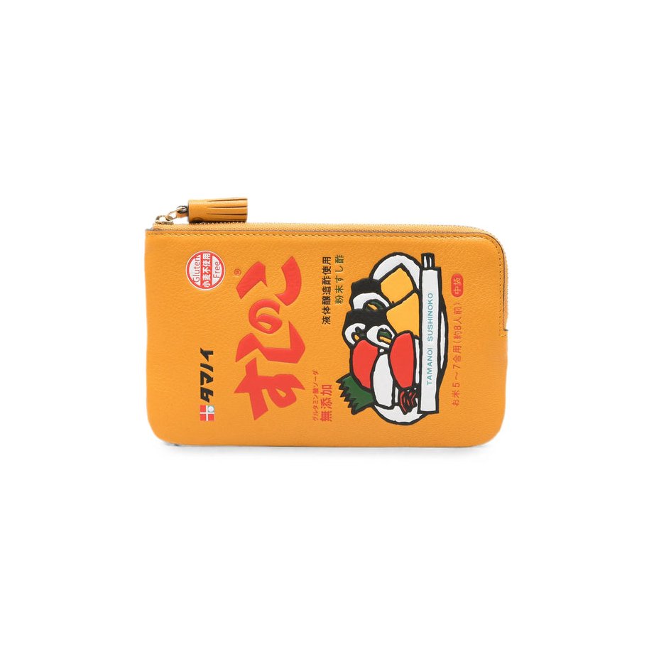 Anya Hindmarch Marig Zip Pouch — Orange by Anya Hindmarch