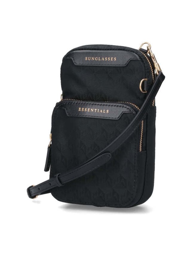Anya Hindmarch Recycled Nylon Mini Bag — Black, view 2