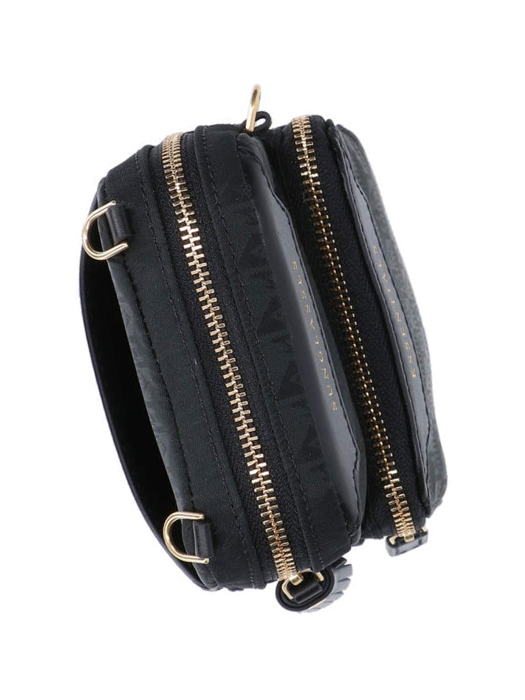 Anya Hindmarch Recycled Nylon Mini Bag — Black, view 4