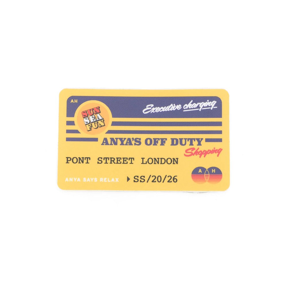 Anya Hindmarch Multi Bag Accessory — Yellow by Anya Hindmarch