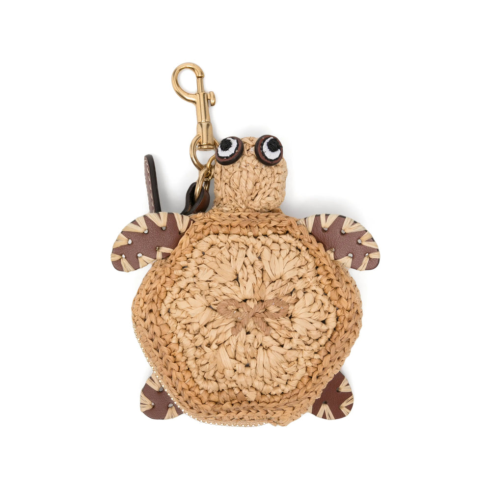 Anya Hindmarch Natra Bag Charm — Beige by Anya Hindmarch