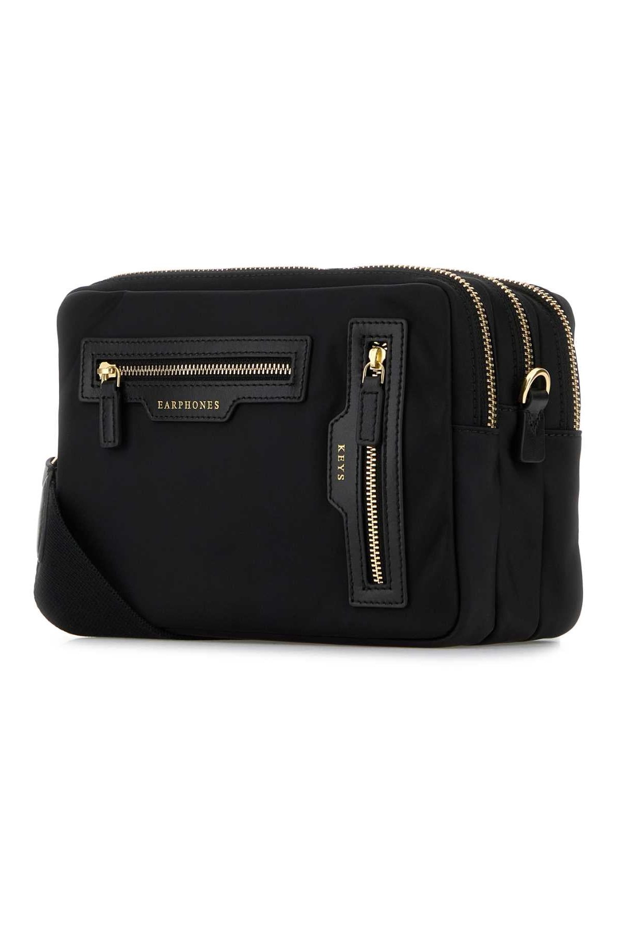 Anya Hindmarch Trio Crossbody Bag — Black, view 2