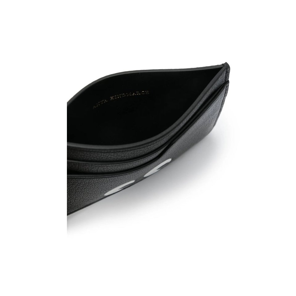 Anya Hindmarch Pebbled Goatskin Wallet — Black, view 2