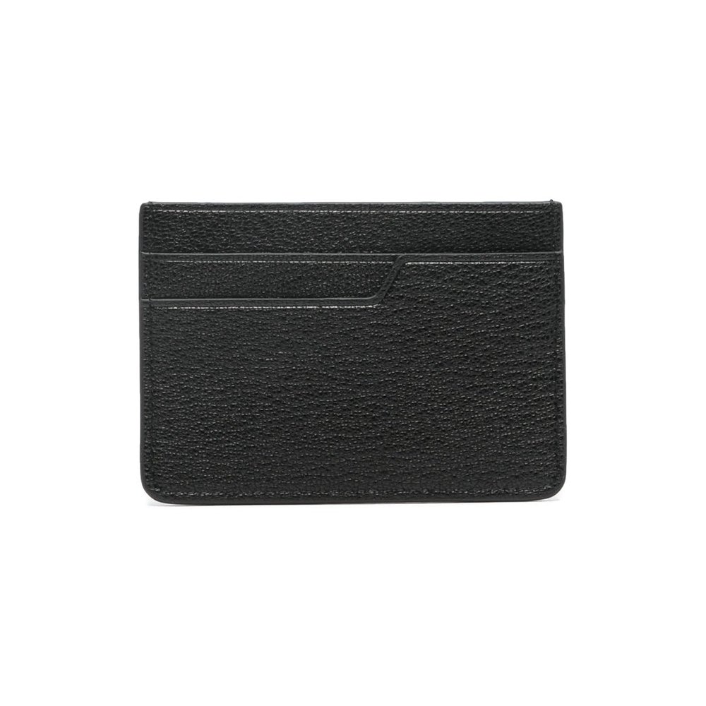 Anya Hindmarch Pebbled Goatskin Wallet — Black, view 3
