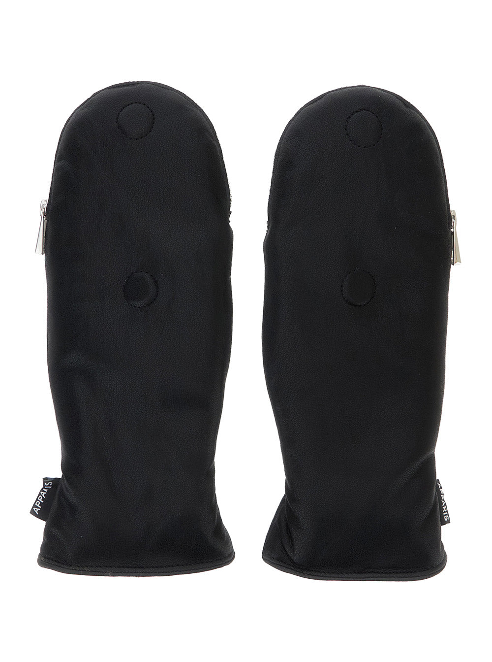 Apparis Synthetic Fur Lined Gloves — Black by Apparis
