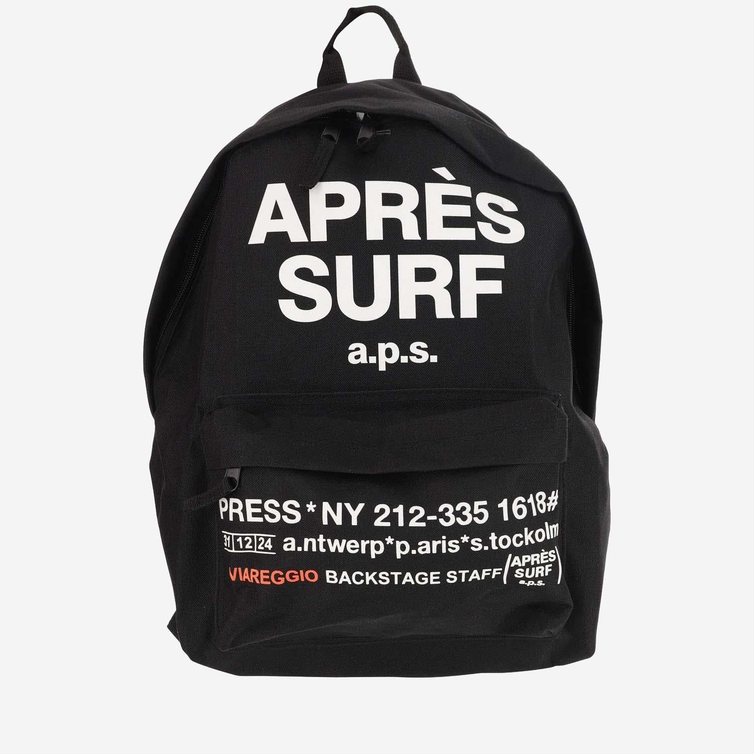 AprèS Surf Milano Backpack — Black, view 3