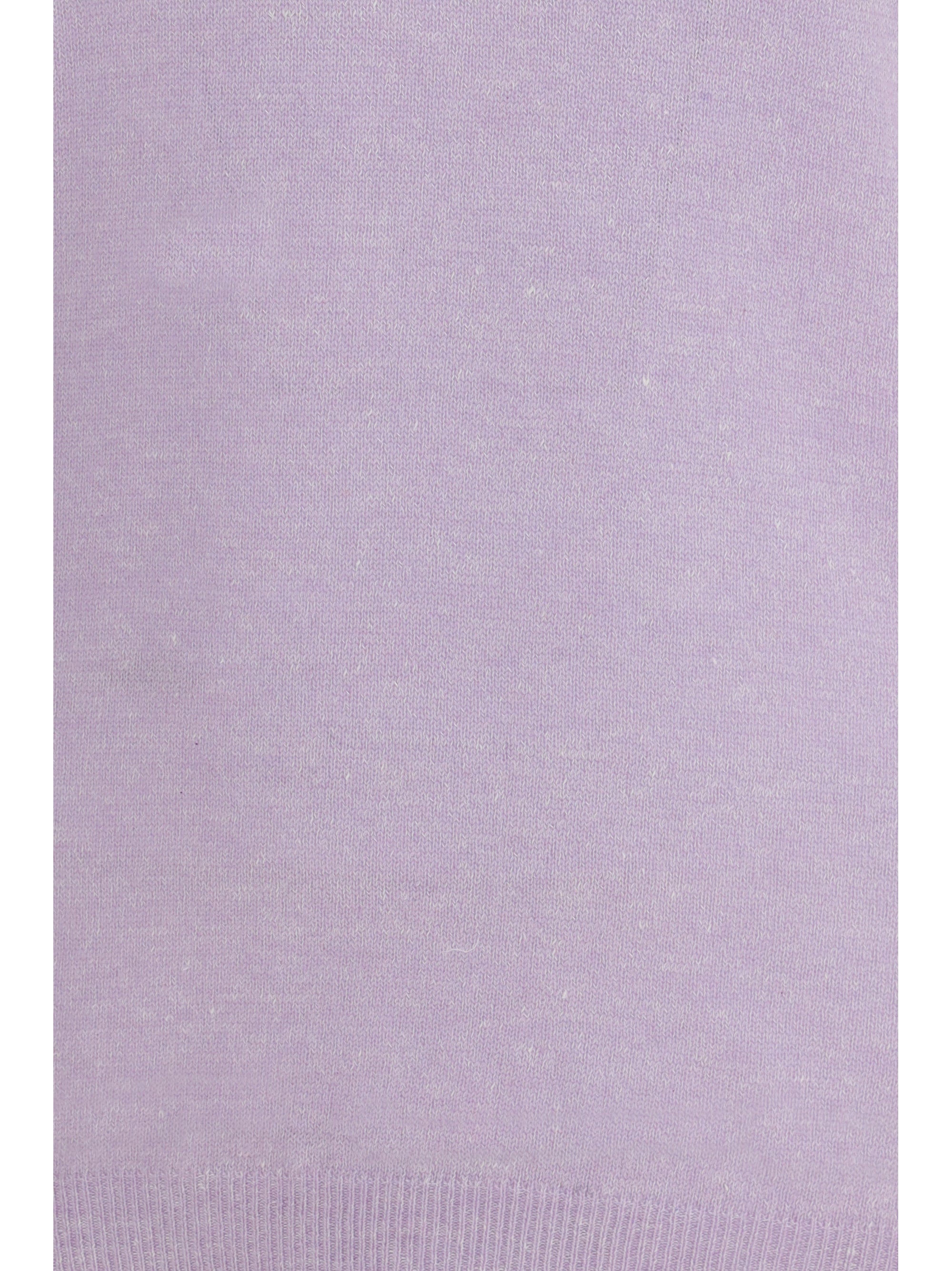 Aragona Cashmere and Linen Crewneck Sweater — Purple, view 3