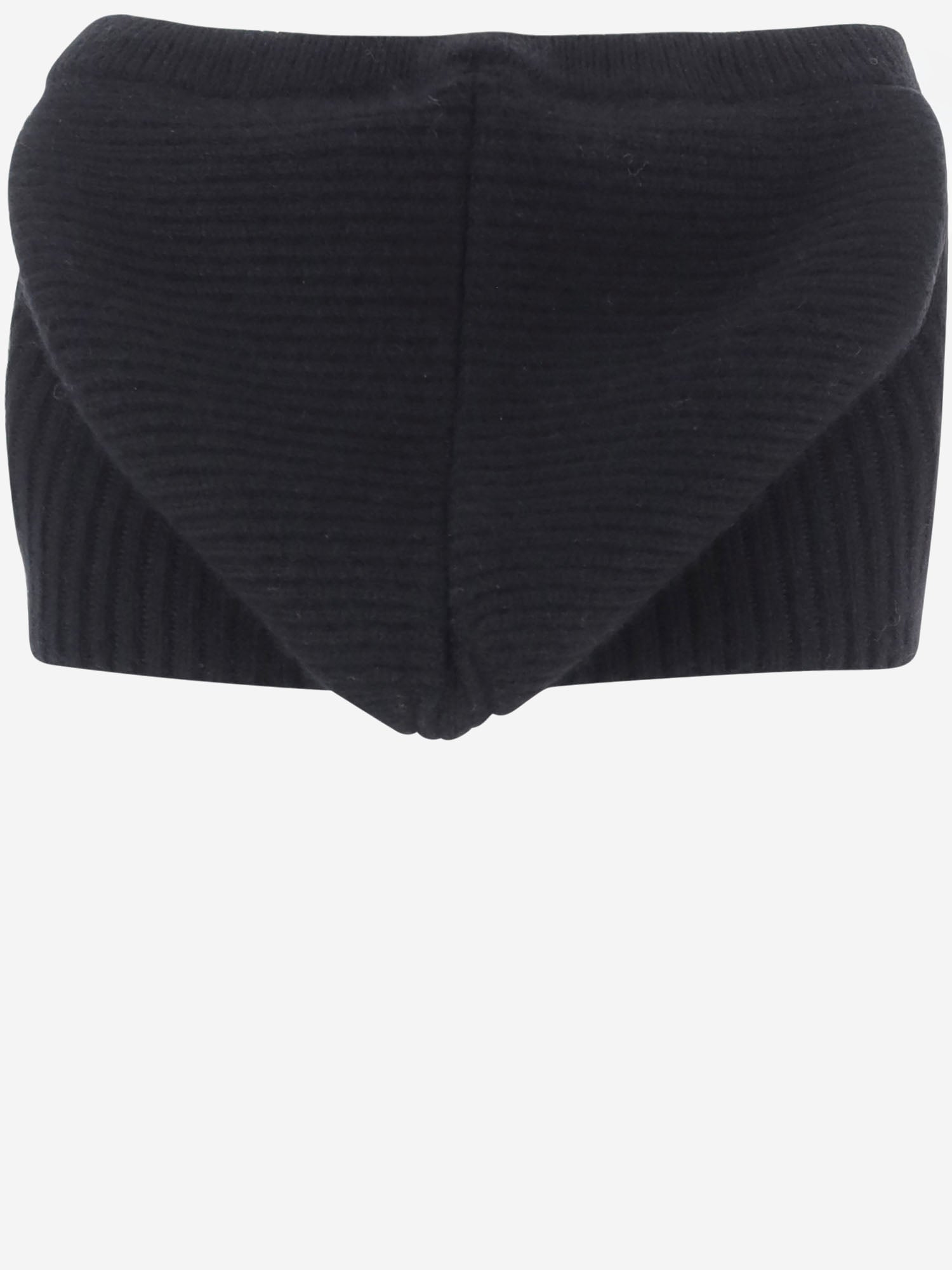 Arch4 Cashmere Hooded Cape — Black by Arch4