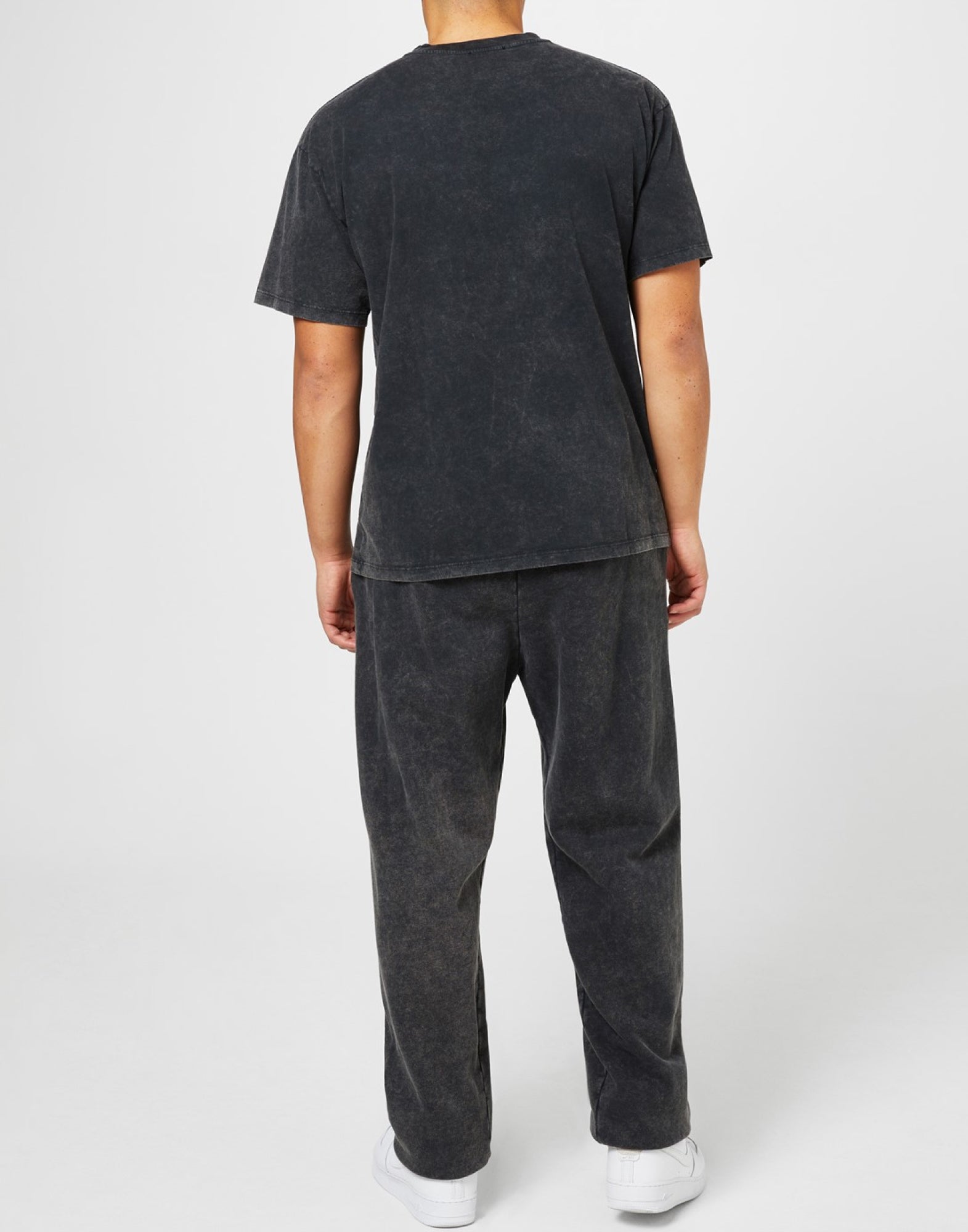 Aries Logo Print T-Shirt — Black, view 2