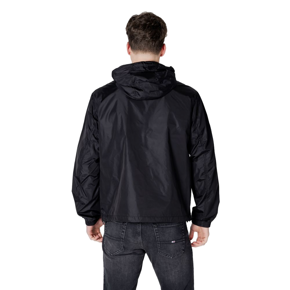 Armani Exchange Lightweight Polyamide Jacket — Black, view 2