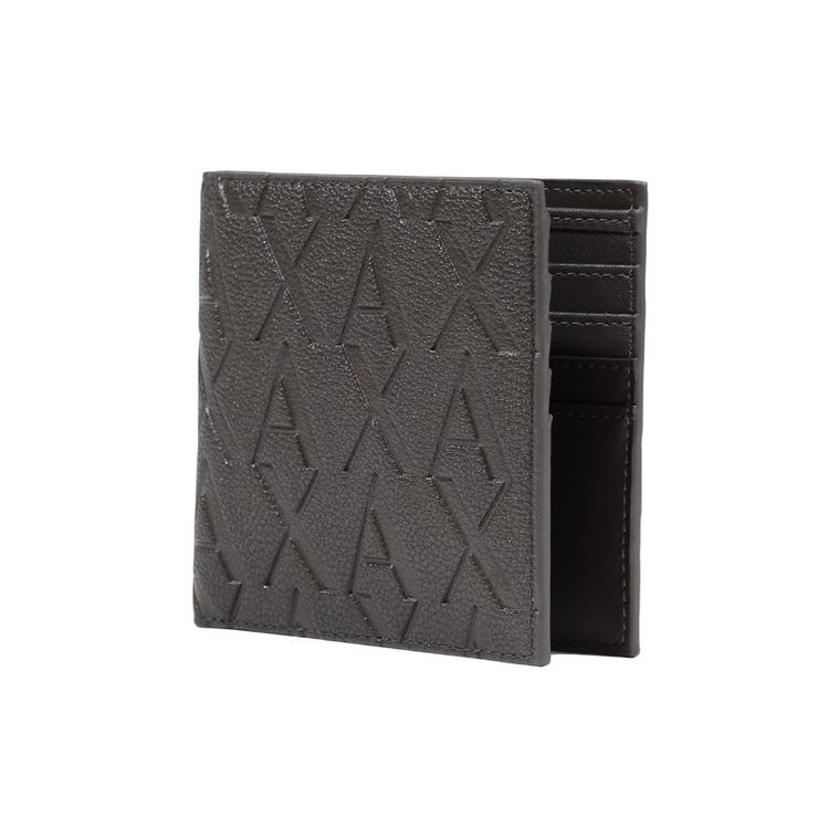 Armani Exchange Embossed Logo Wallet — Brown, view 2