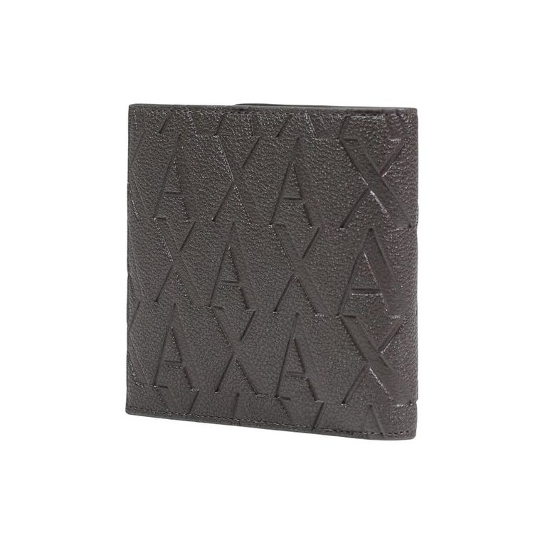 Armani Exchange Embossed Logo Wallet — Brown, view 4