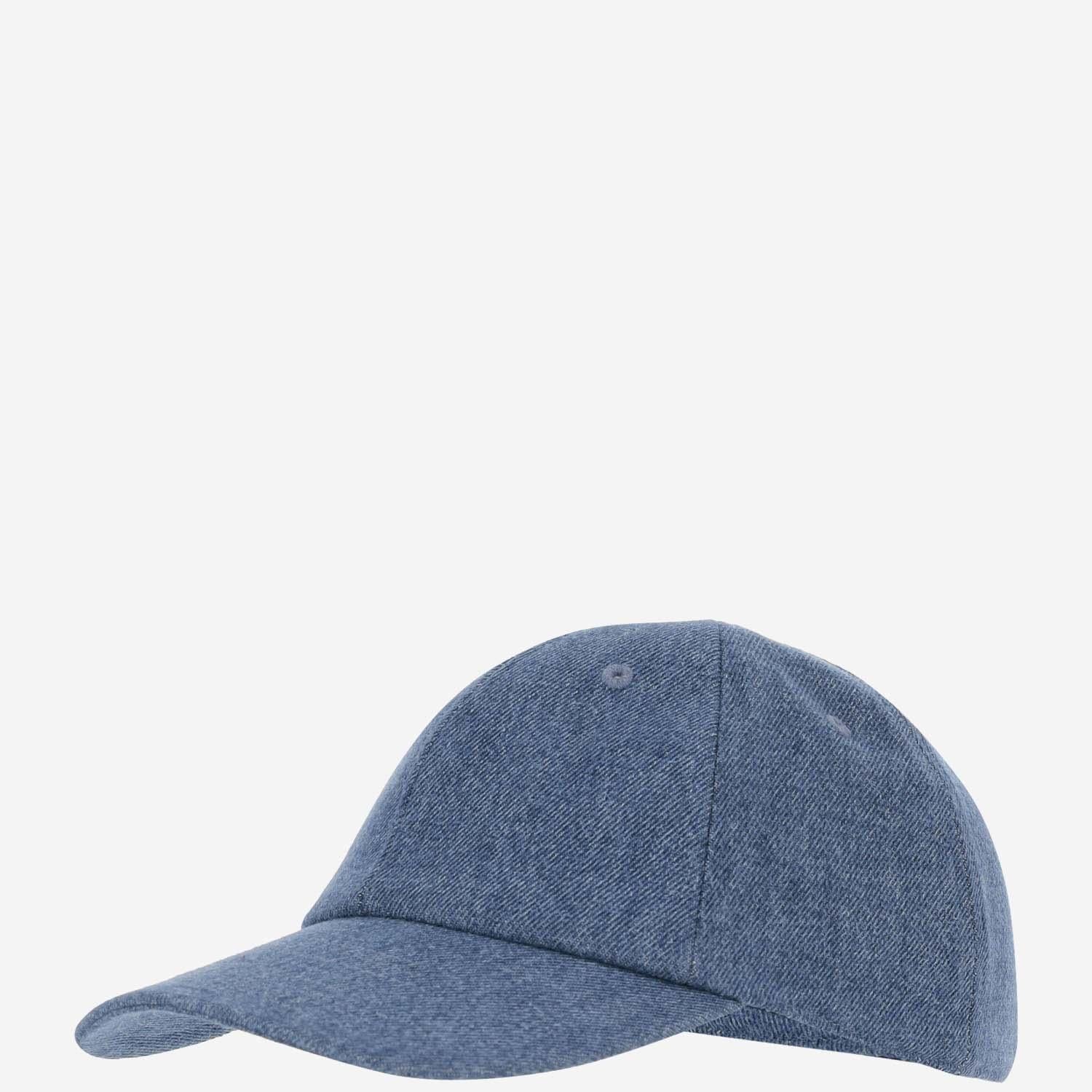 Armarium ARMTMCA01DE01005 Denim Cotton Baseball Cap — Blue by Armarium