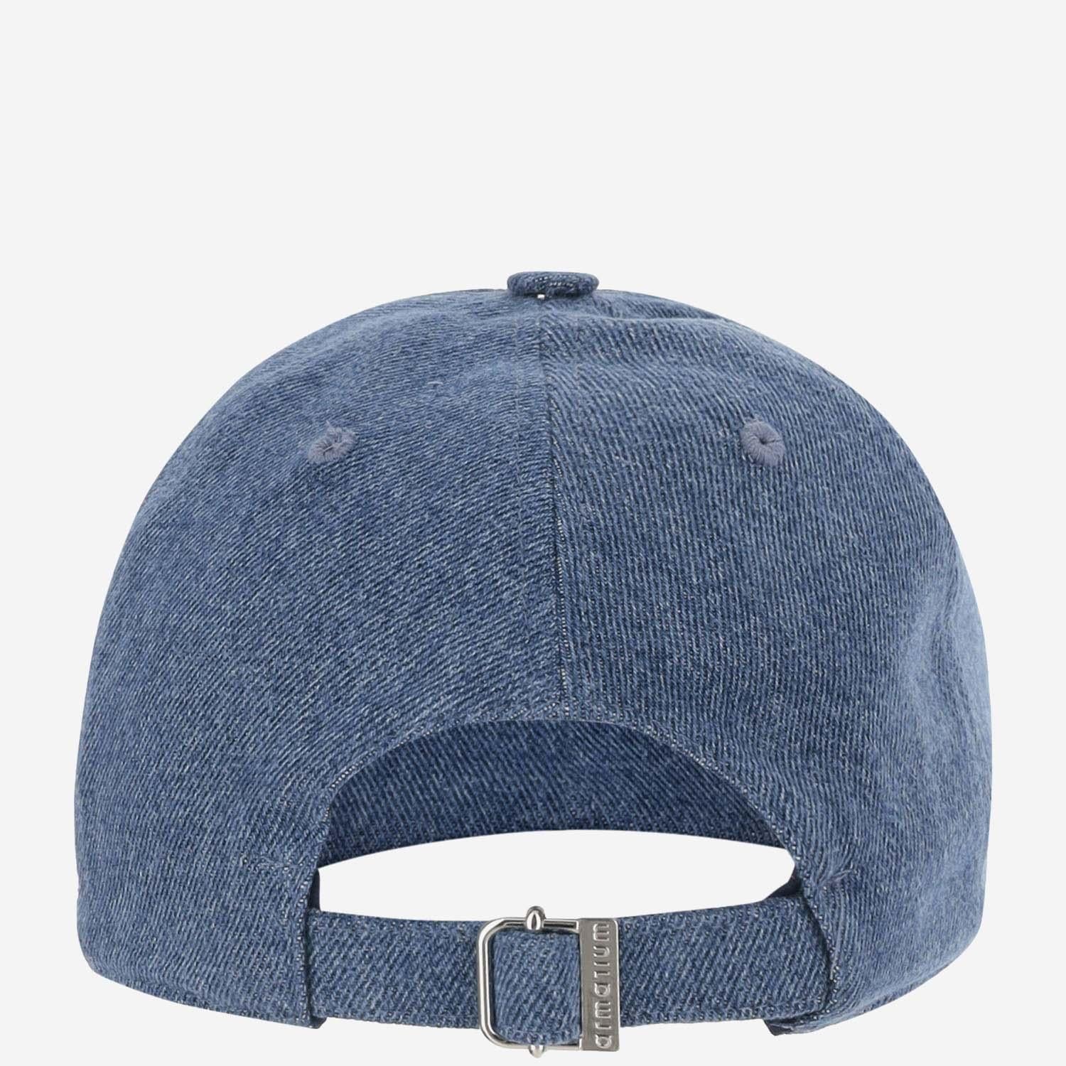 Armarium ARMTMCA01DE01005 Denim Cotton Baseball Cap — Blue, view 2