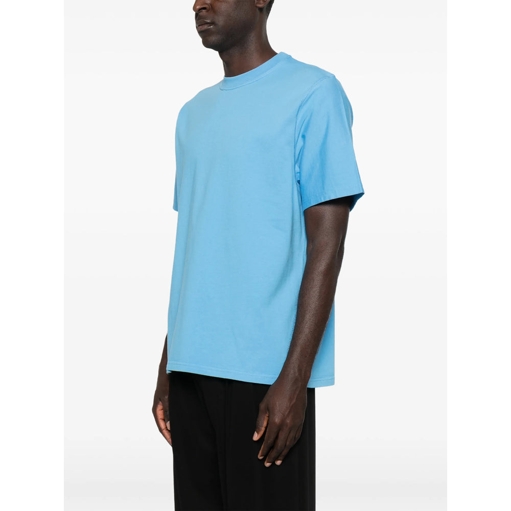 Arte Antwerp Cotton T-Shirt — Blue, view 5