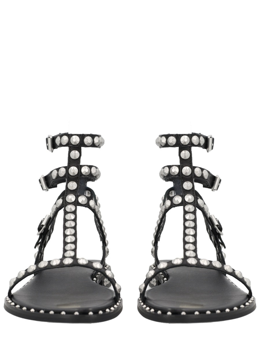 Ash Play Sandal — Black by Ash