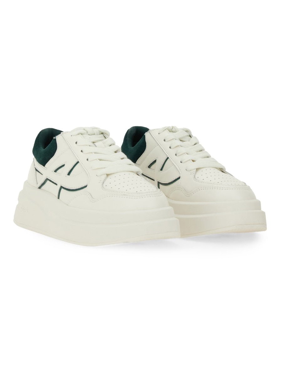 Ash Calf Leather Sneaker — White by Ash