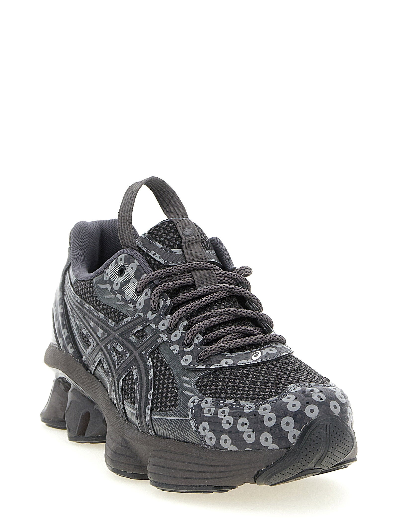 Asics Gel-Kinetic Fluent Sneakers — Black, view 2