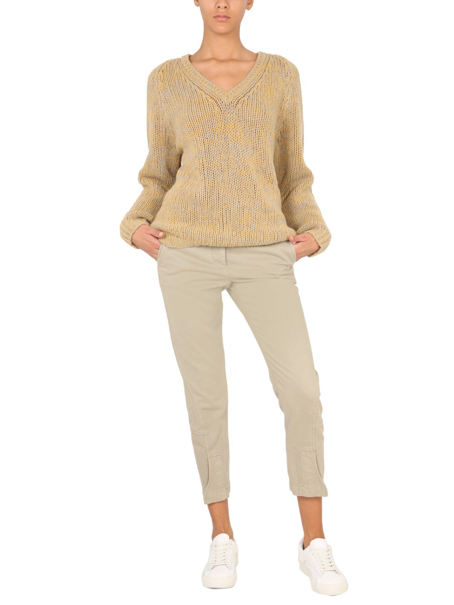 Aspesi Frank Trousers — Beige by Aspesi