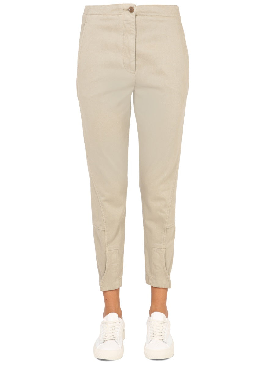 Aspesi Frank Trousers — Beige, view 2