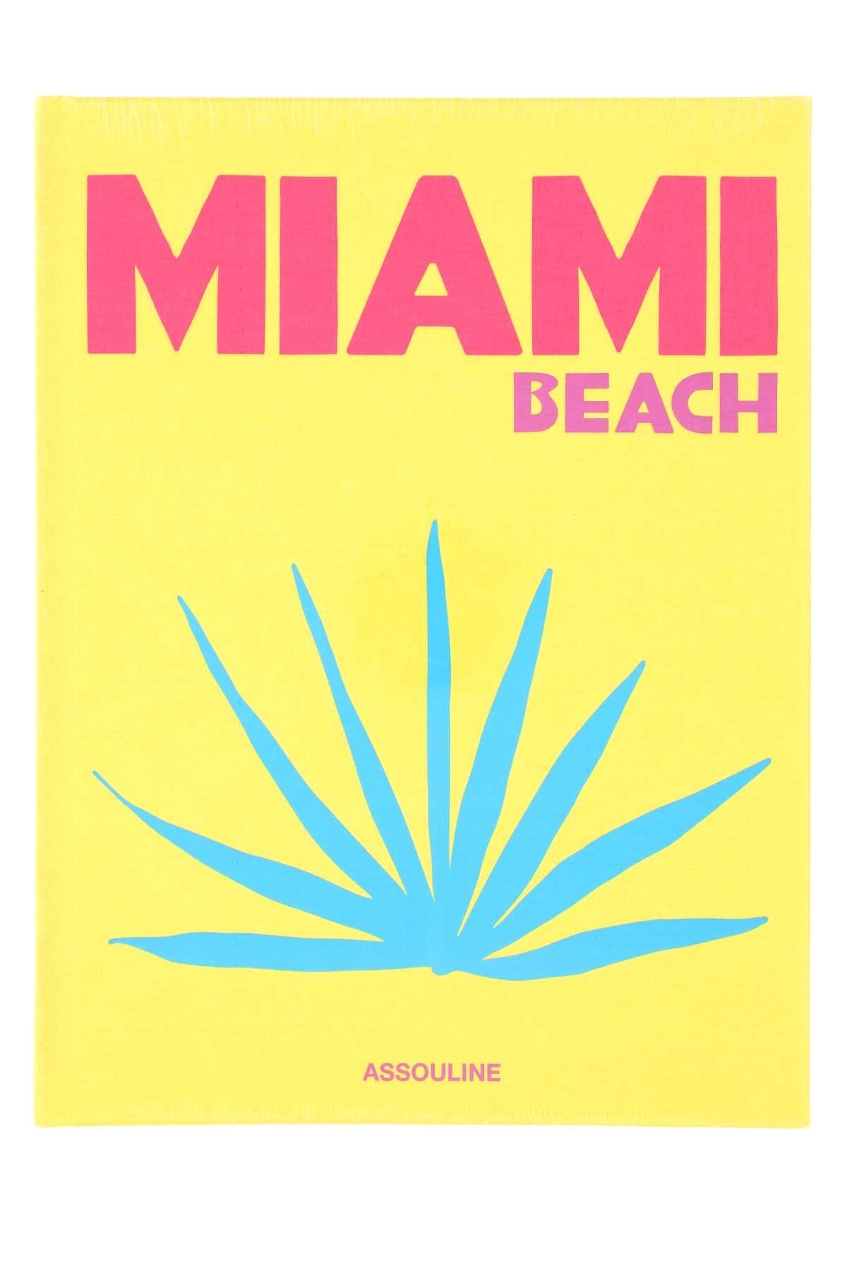 Assouline Miami Beach Scarf — Yellow by Assouline