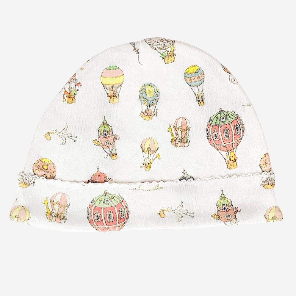 Atelier Choux HACJHABA Hot Air Balloon Cotton Beanie — Multicolor, view 2