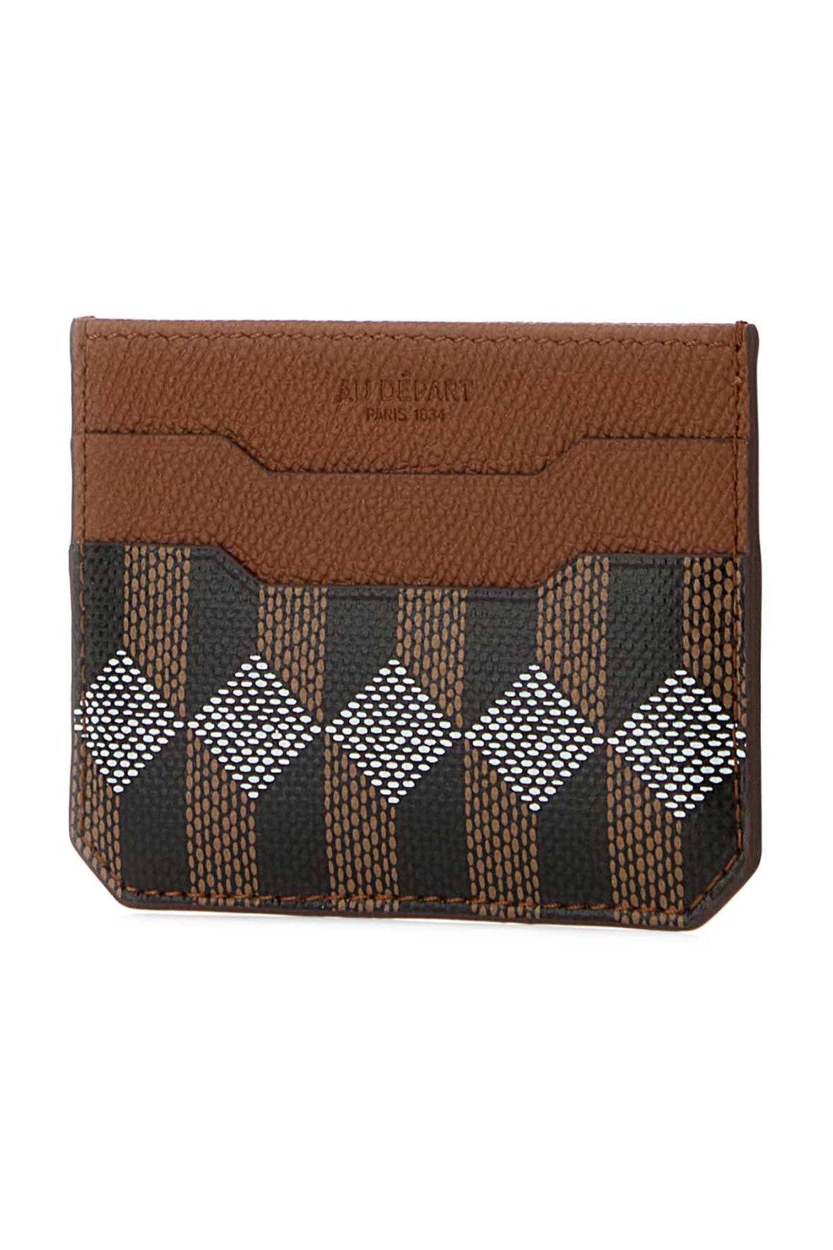 Au Depart Holder Card Case — Brown, view 2