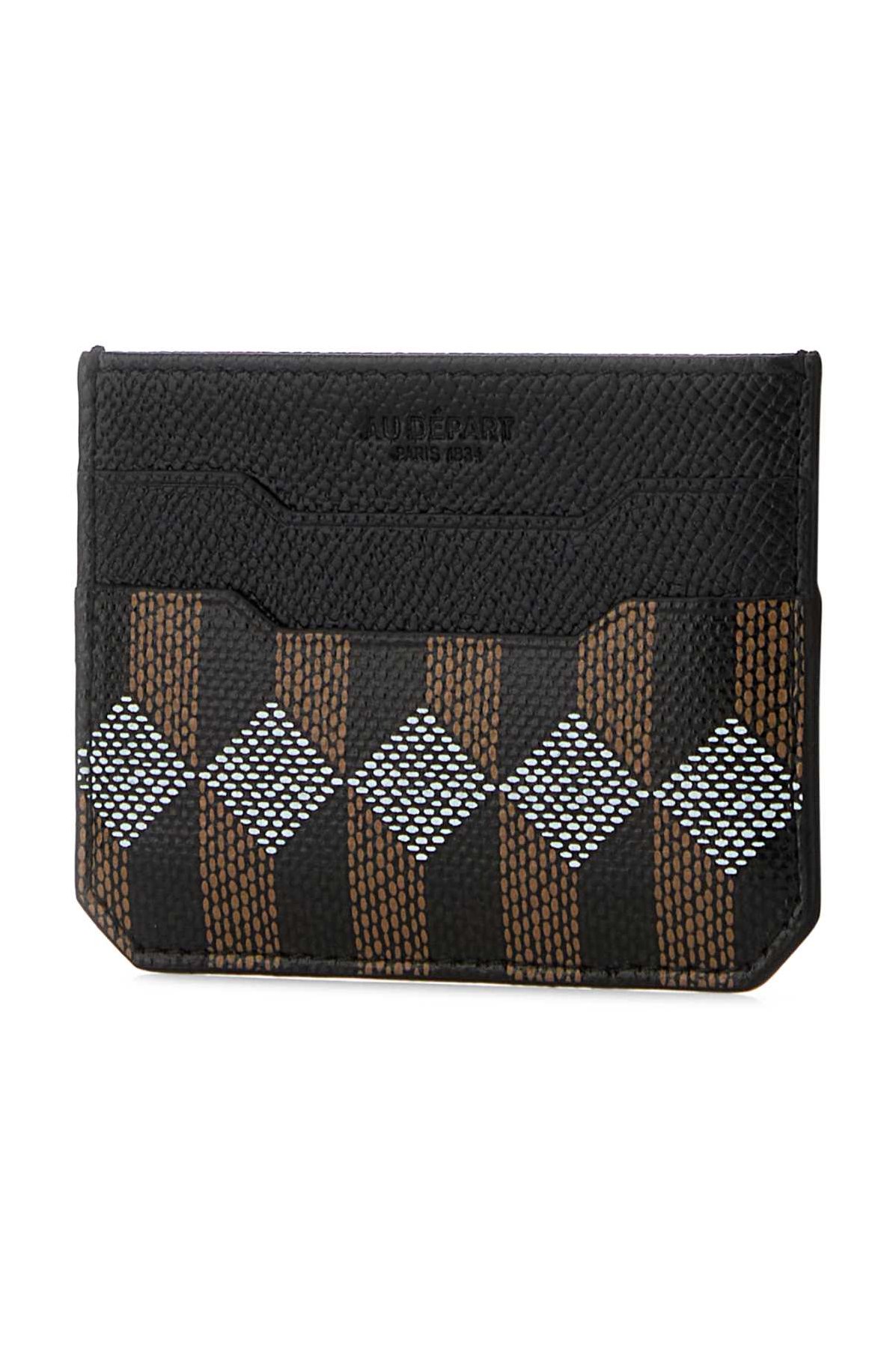 Au Depart Holder Card Case — Navy, view 2