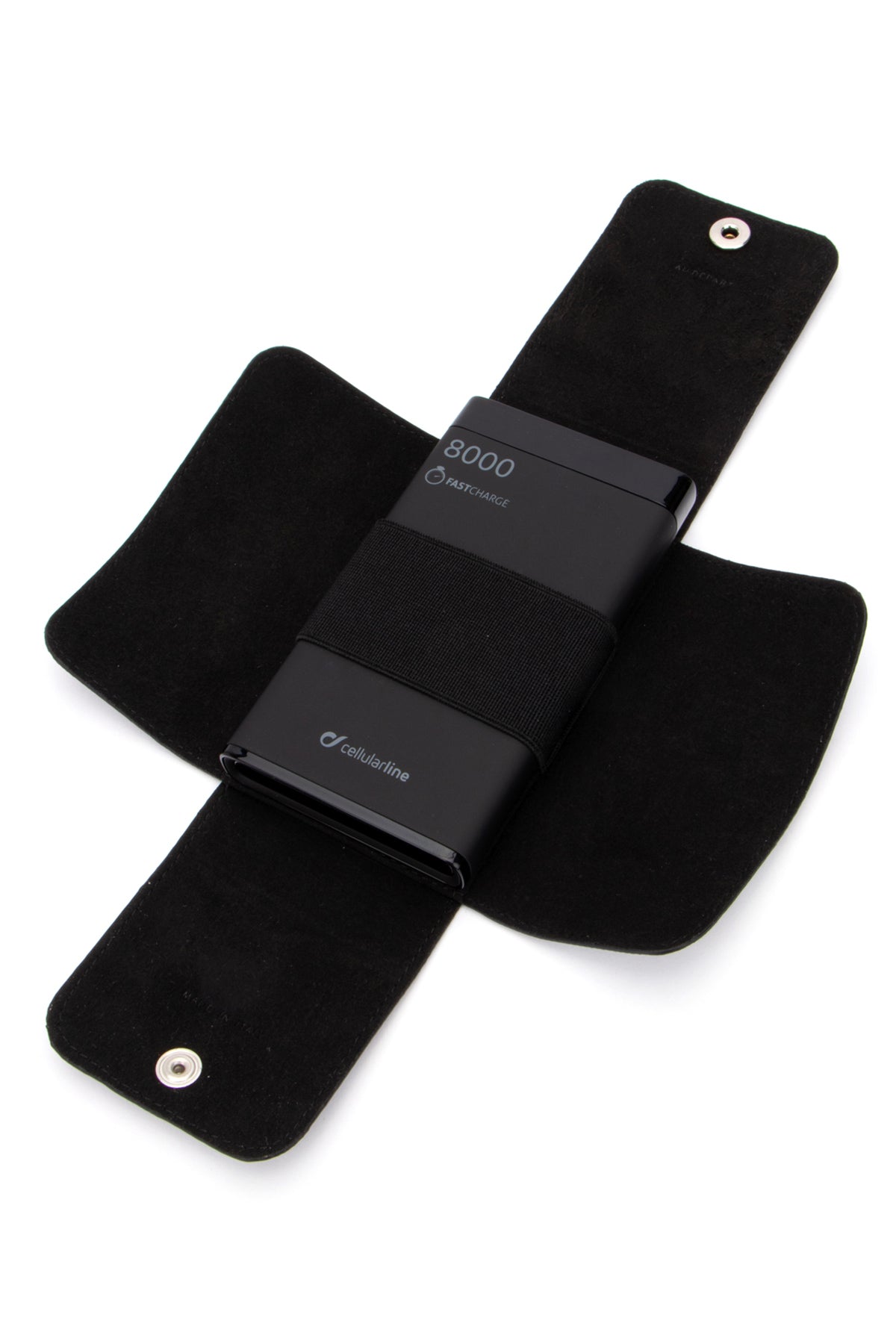 Au Depart Patterned Canvas Wallet — Black, view 4