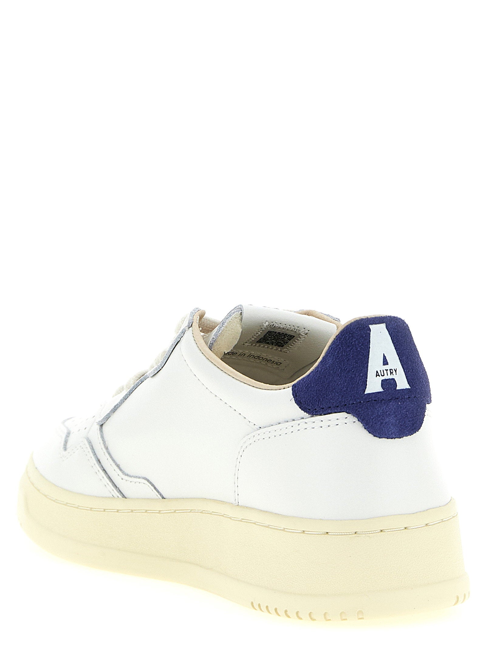 Autry Medalist Low Sneaker — White, view 3