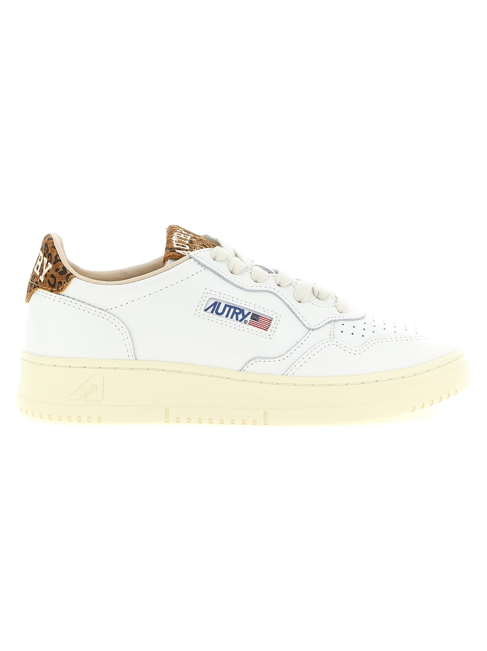 Autry Medalist Low Sneaker — White by Autry
