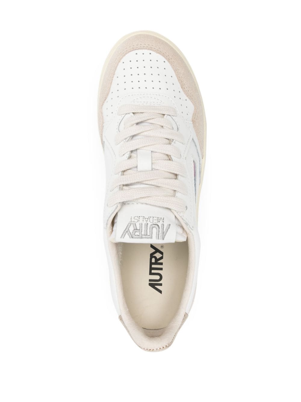 Autry Medalist Low Sneakers — White, view 2