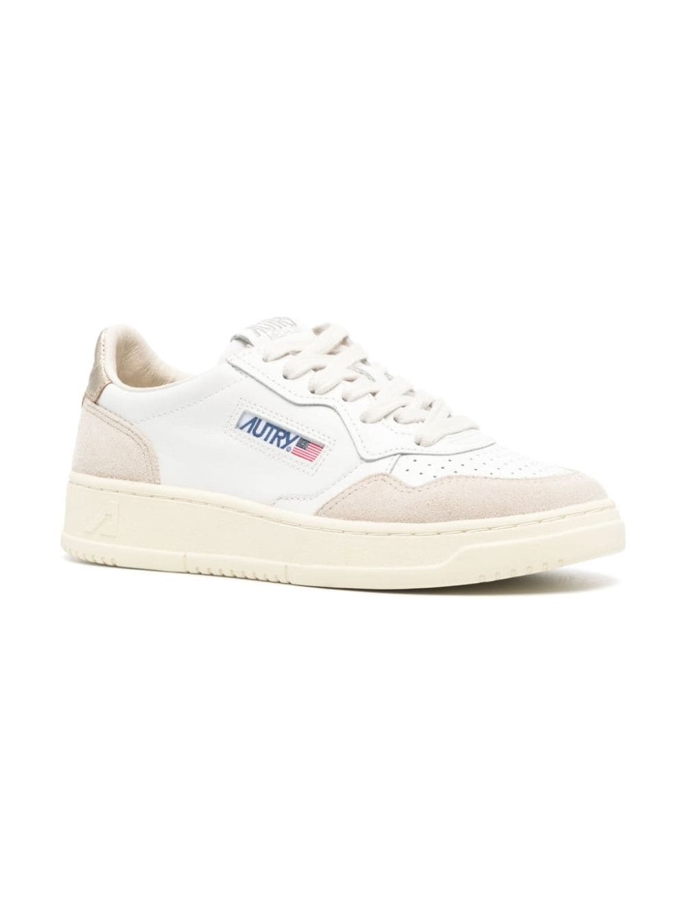 Autry Medalist Low Sneakers — White, view 4