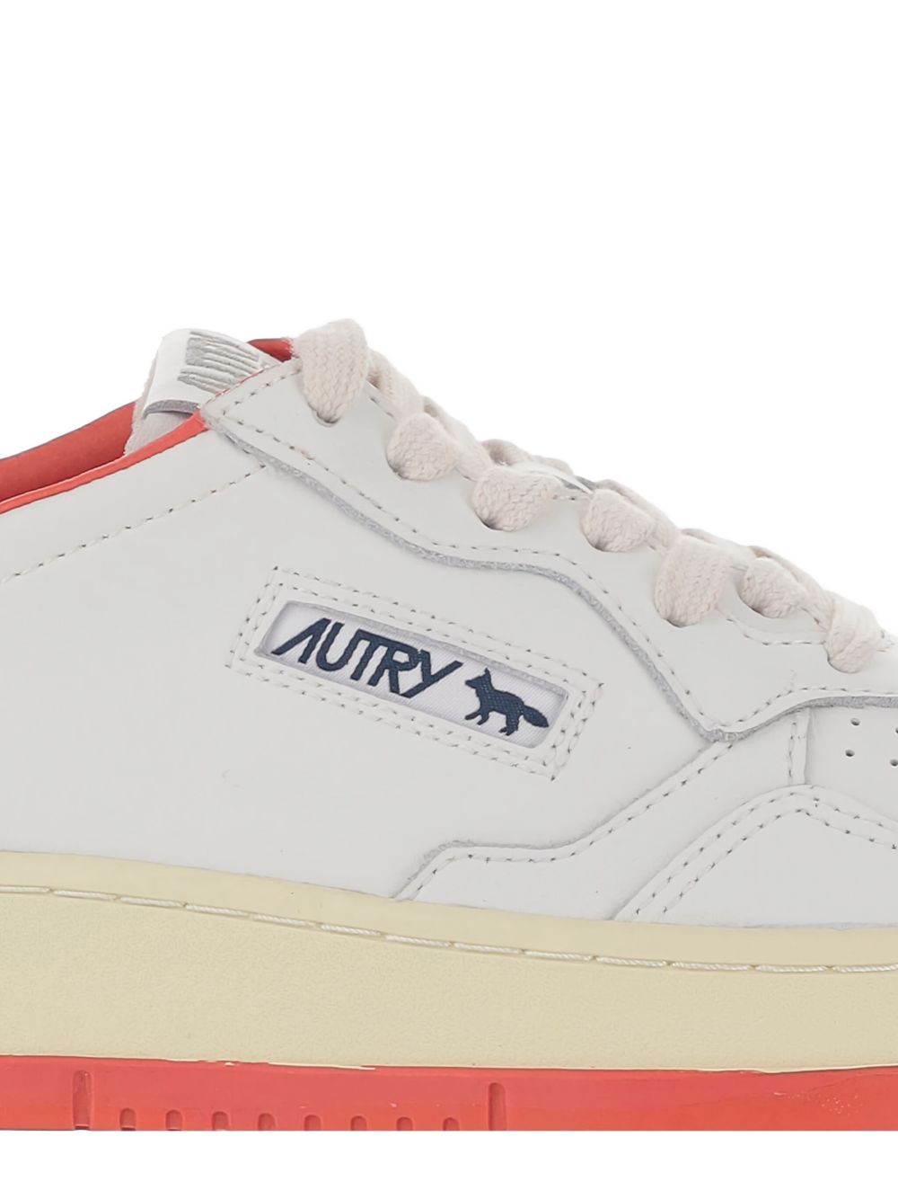 Autry X MAISON KITSUNE Sneaker — White, view 3