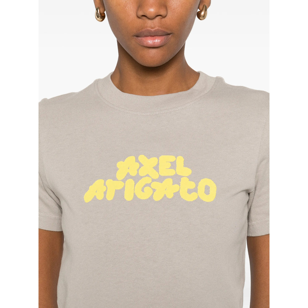 Axel Arigato Bubble T-Shirt — Gray, view 2
