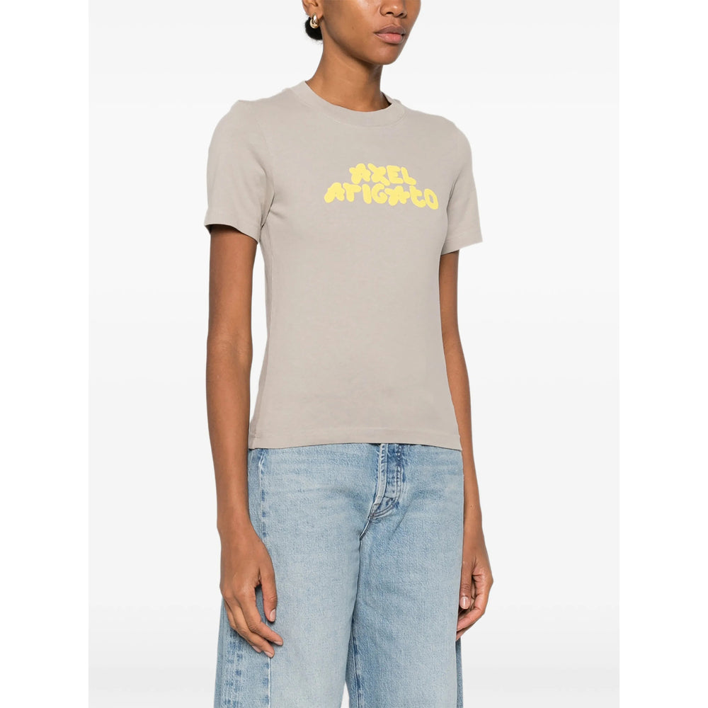 Axel Arigato Bubble T-Shirt — Gray, view 5