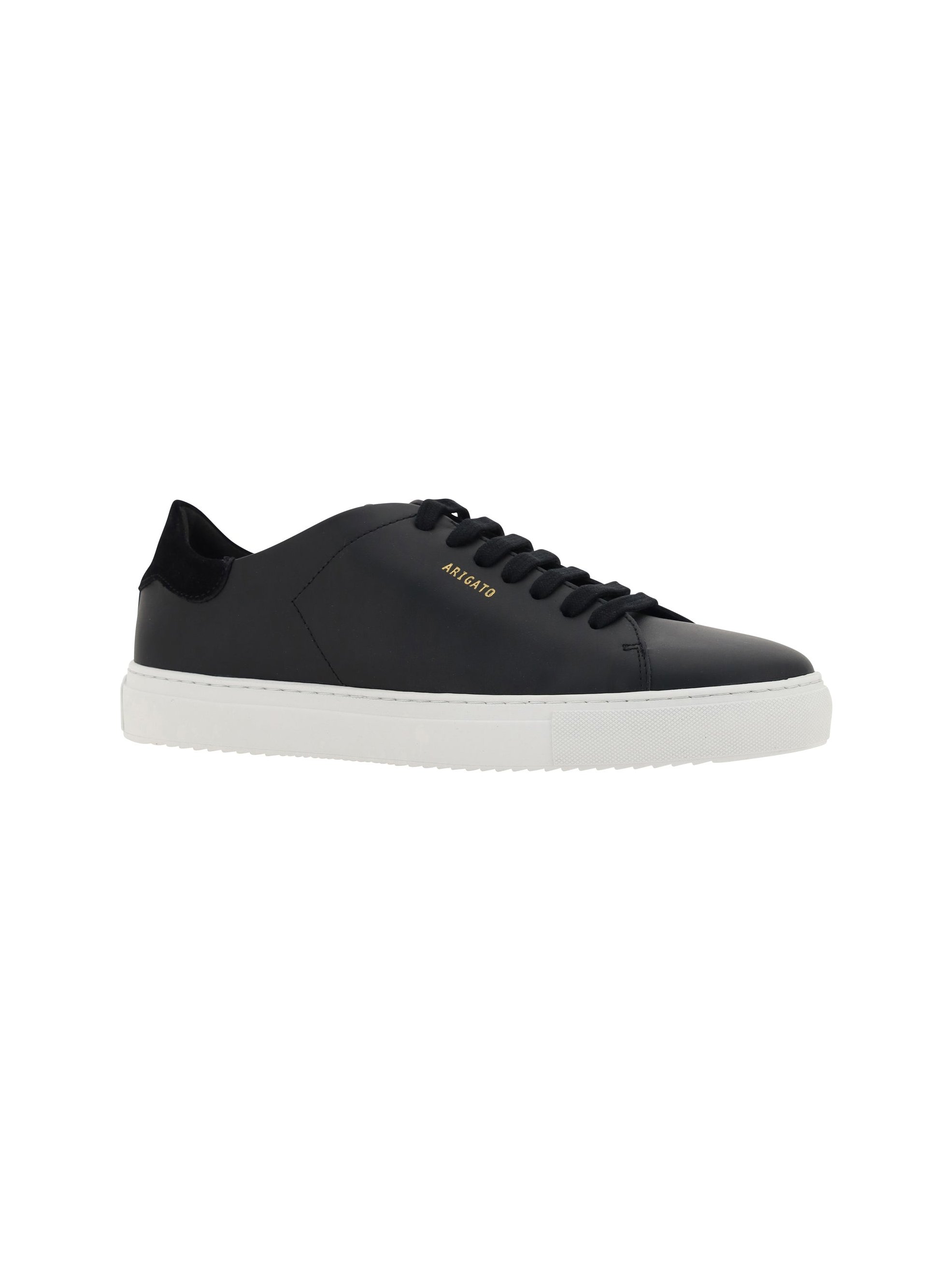 Axel Arigato Minimalist Leather Sneaker — Black, view 2