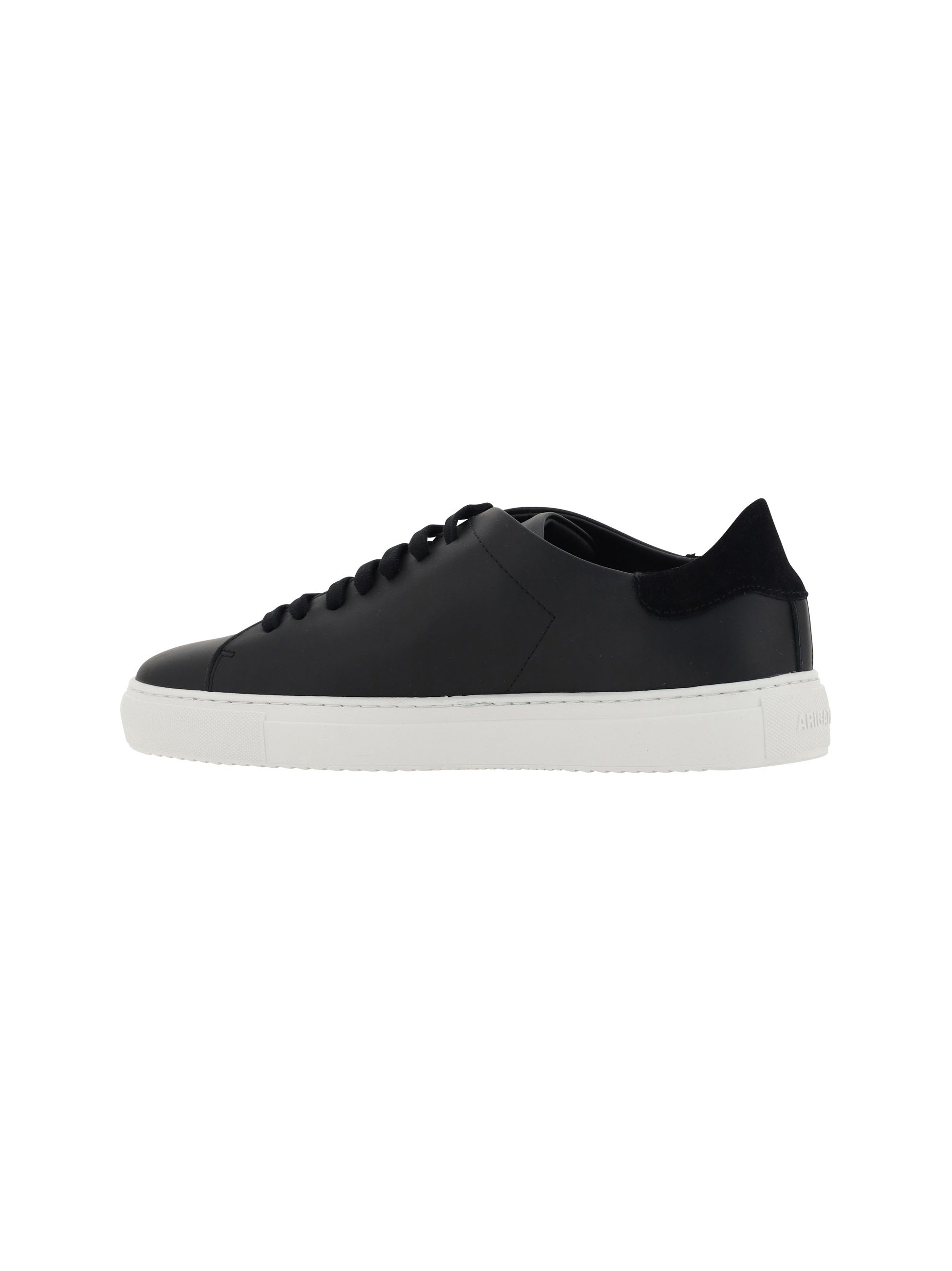 Axel Arigato Minimalist Leather Sneaker — Black, view 3