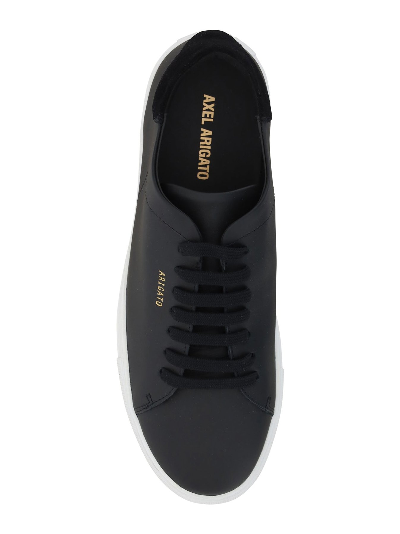 Axel Arigato Minimalist Leather Sneaker — Black, view 4