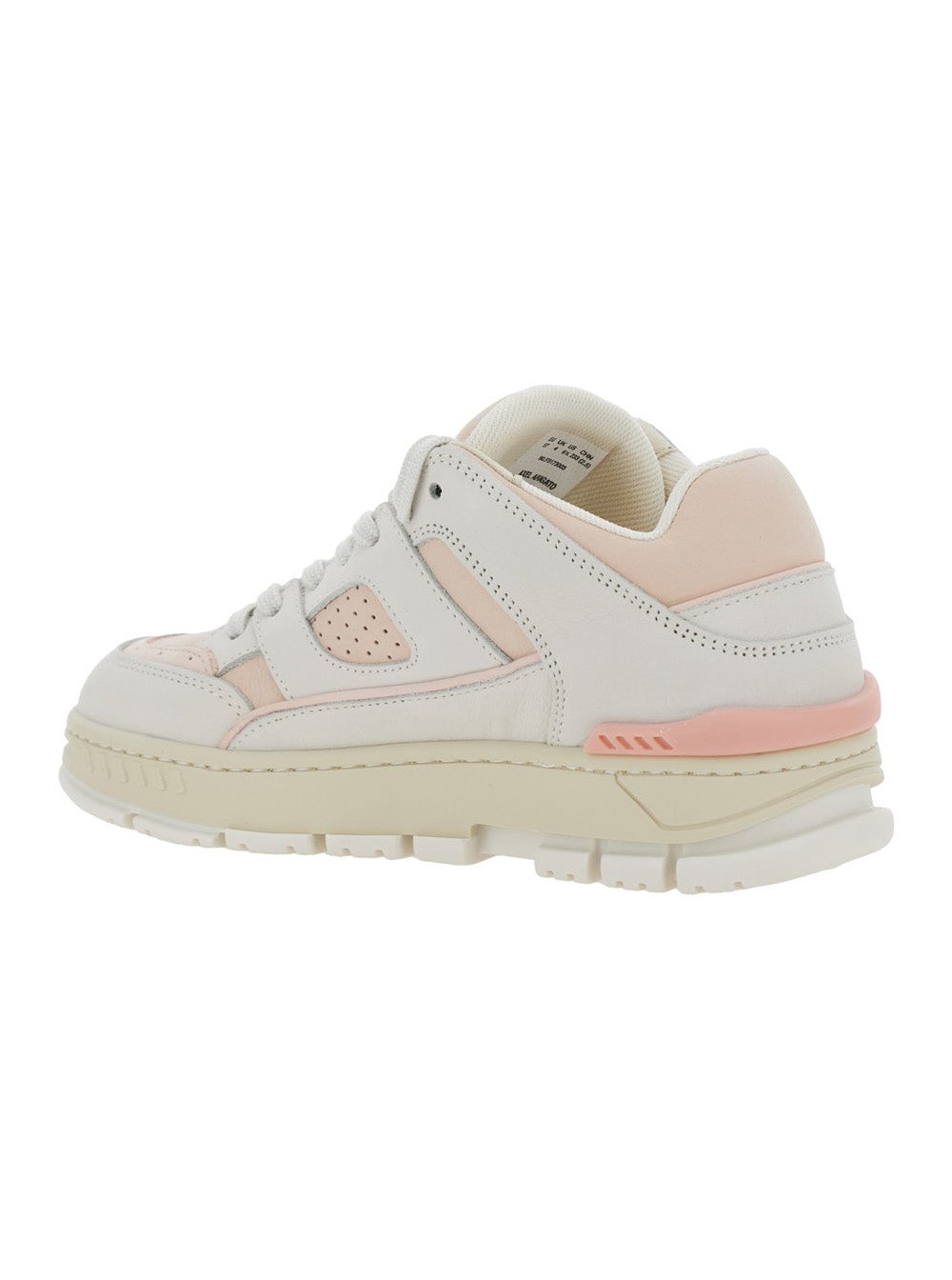 Axel Arigato Low-Top Nubuck with Logo Patch Sneaker — Pink, view 3