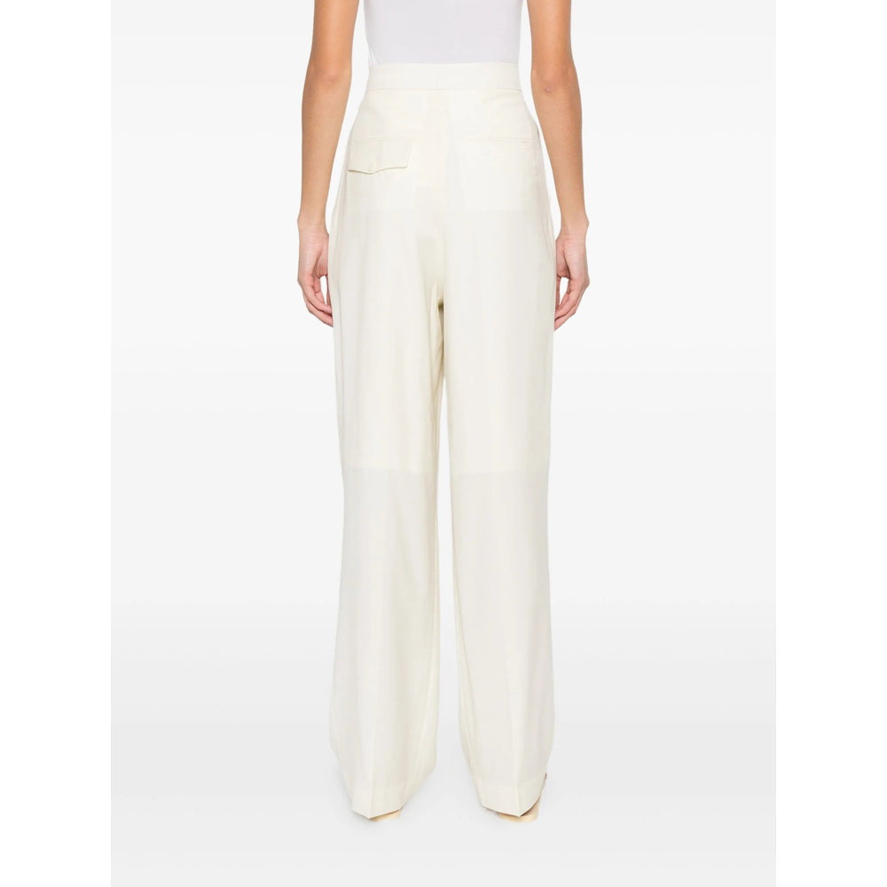 Aya Muse Opal Trousers — White, view 5