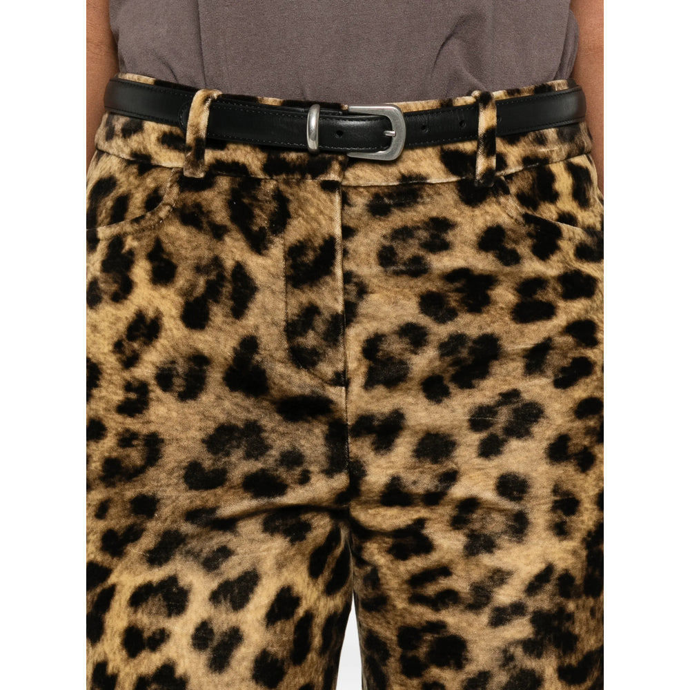 Ba&sh BRENT Trousers — Brown, view 4
