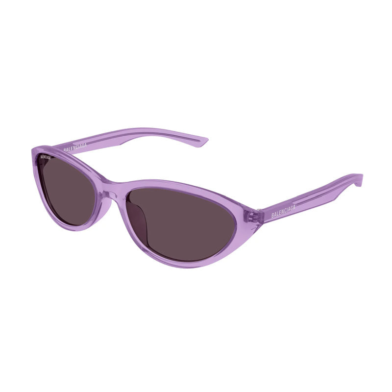 Balenciaga BB0404SK004 Cat-Eye Acetate Sunglasses — Purple by Balenciaga