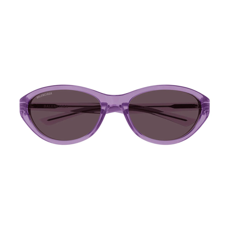 Balenciaga BB0404SK004 Cat-Eye Acetate Sunglasses — Purple, view 2