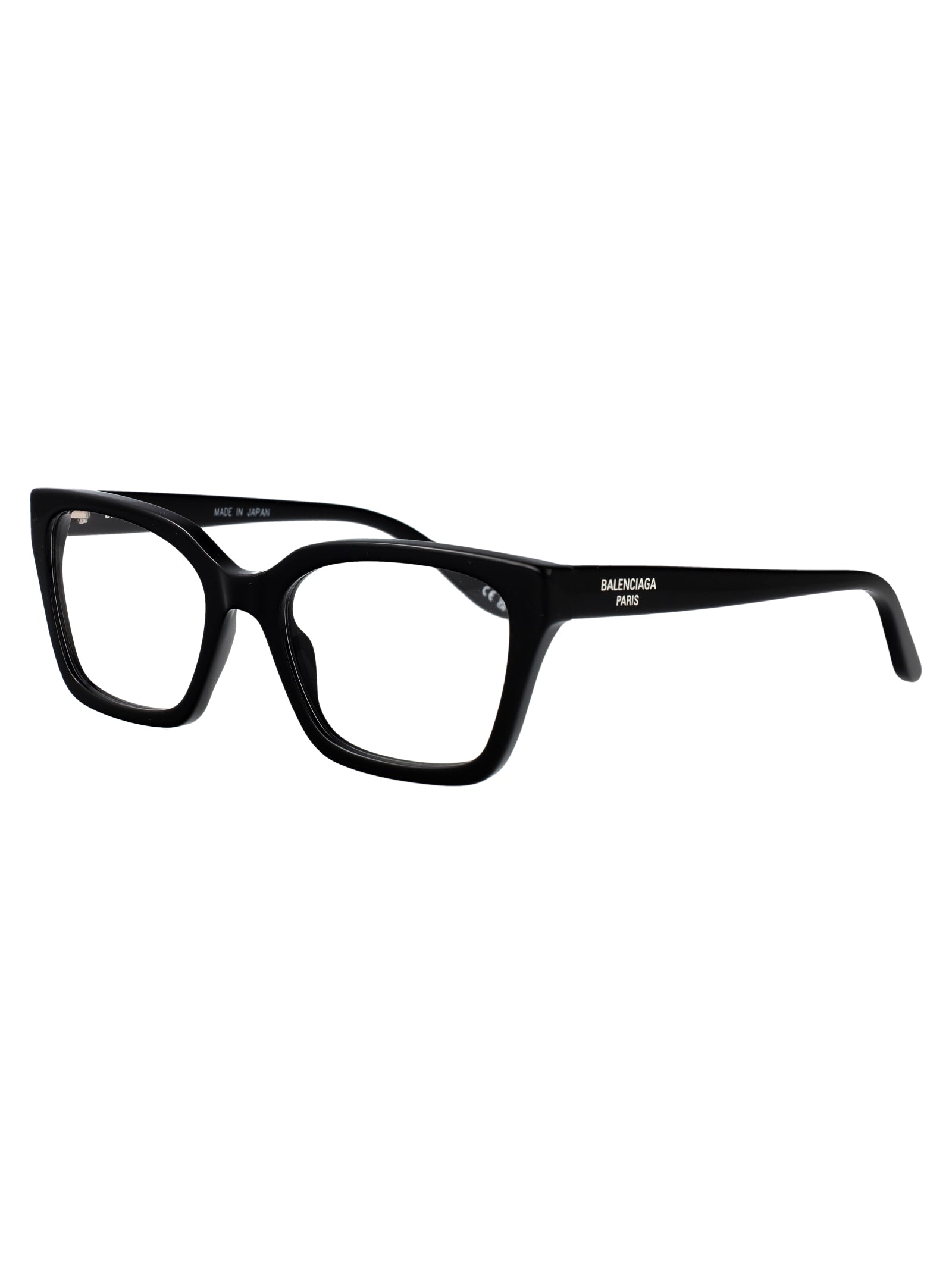 Balenciaga BB0501O Eyeglasses — Black, view 2
