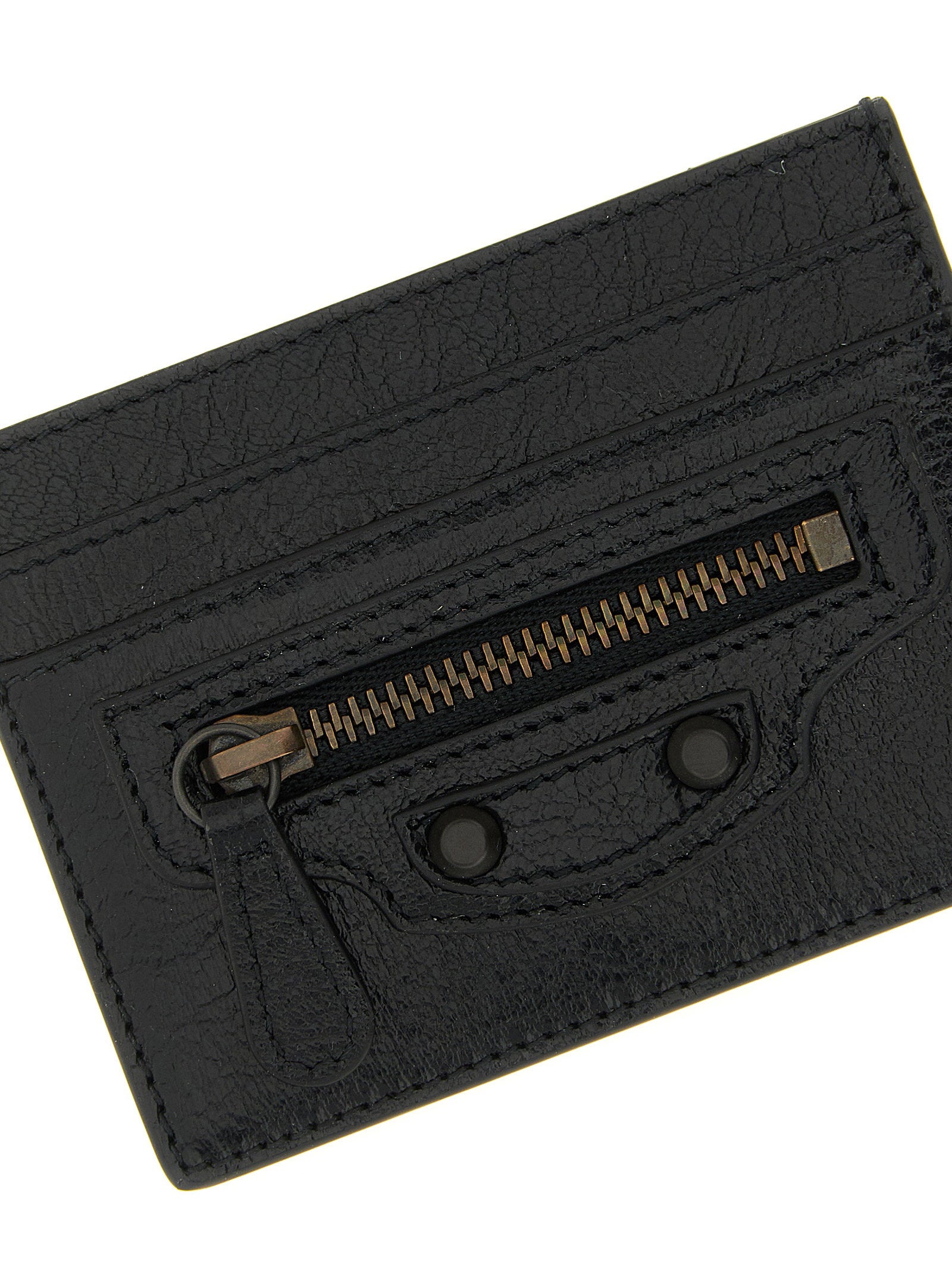 Balenciaga Le City Card Case — Black, view 3