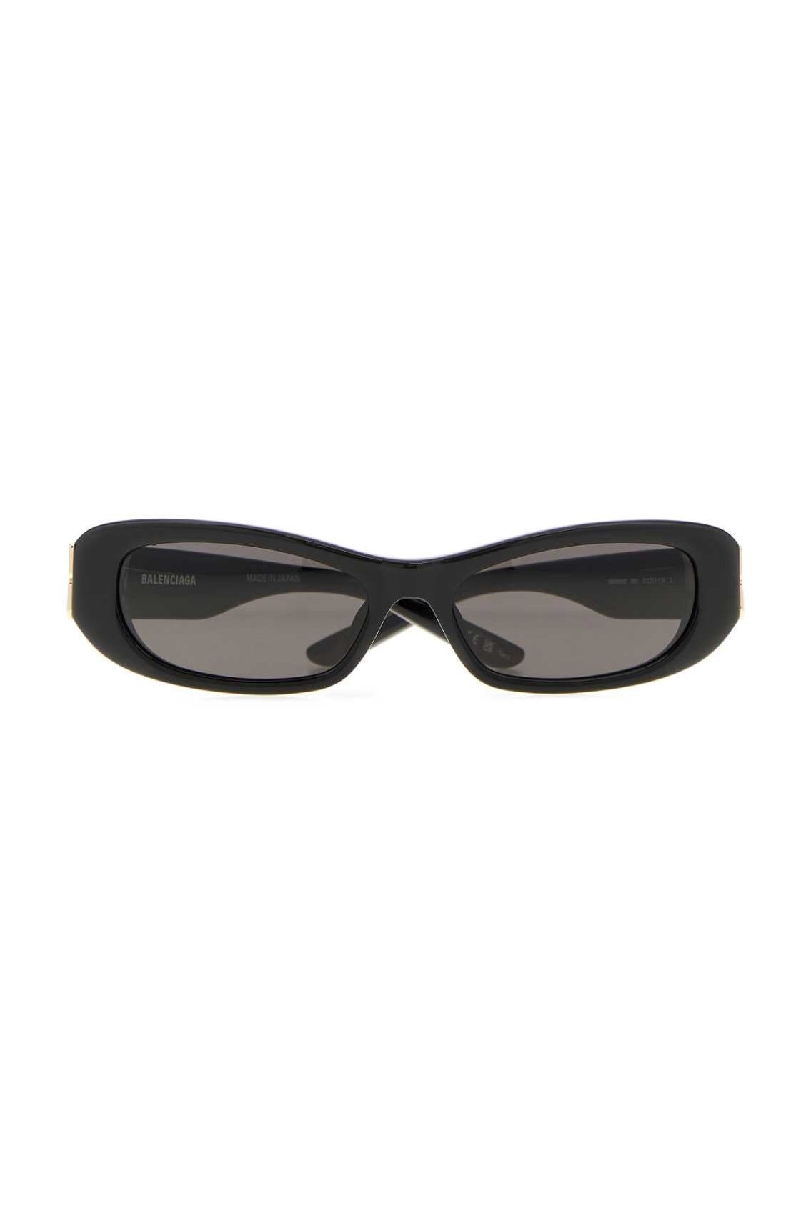Balenciaga COSMO Sunglasses — Black, view 2